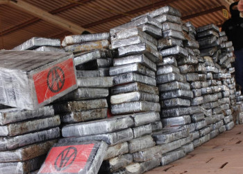 Cocaína avaliada em R$ 25 milhões é incinerada em cerâmica na zona Sul